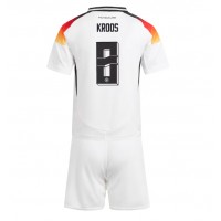 Germany Toni Kroos #8 Replica Home Minikit Euro 2024 Short Sleeve (+ pants)